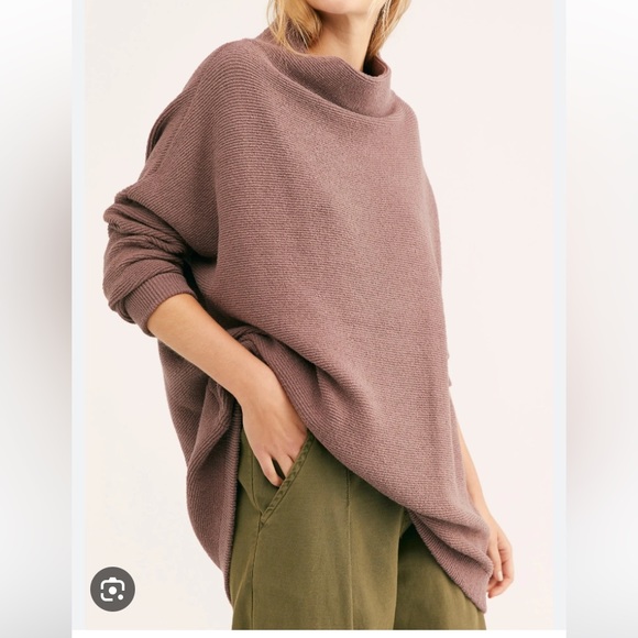 NWT Ottoman Slouchy Tower Tunic in Nutmeg - Picture 8 of 11